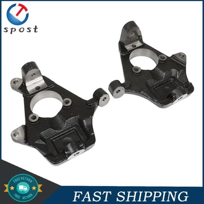 Pair of 2" Drop Lowering Spindles For Chevrolet Silverado 1500 2007 2008-16 2017 Foto 1 de 4