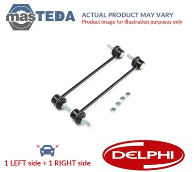 TC7030 ANTI ROLL BAR STABILISER DROP LINKS PAIR FRONT DELPHI 2PCS NEW - Image 1 of 4