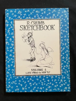 R. Crumb Sketchbook 1966-1967 Volume 4 (Softcover) First Edition 1994 - Image 1 of 4