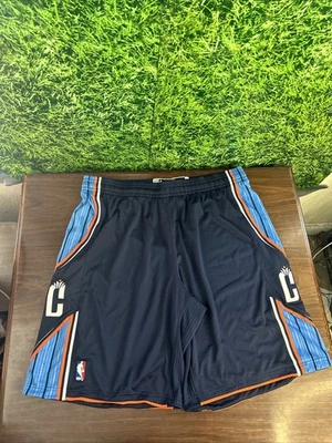2012-13 Charlotte Bobcats Basketball Issued Game Shorts adidas Blue Size 4XL+2 - Image 1 of 4