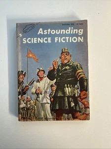 ASTOUNDING SCIENCE FICTION SEPTEMBER 1956 ASIMOV LEINSTER DIGEST Sci Fi - Imagen 1 de 2