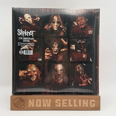 Slipknot - Slipknot Self Titled 25th Anniversary Vinyl 2 LP Black Reissue SEALED - Image 1 of 2