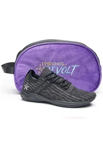 Zapatos Rebel Revolt Cheer para mujer 10.5 Blackout atléticos tejidos rendimiento NUEVO - Imagen 1 de 9