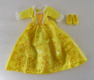 AMBER THE FIRST PRINCESS DOLL DISNEY JUNIOR MATTEL 10" YELLOW DRESS SHOES REPLAC - Image 1 of 4