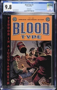 Blood Type #3 Albert Monteys 1:10 Incentive EC Homage Variant Cover - CGC 9.8 - Picture 1 of 2