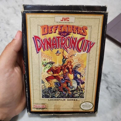 Defenders of Dynatron City (Nintendo NES, 1992) [Complete Box-Game-Manual] - Image 1 of 4