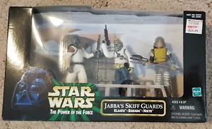 Hasbro Star Wars Power Of The Force Jabba’s Skiff Guards Klaatu Barada Nikto - Picture 1 of 6