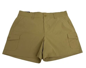 Eddie Bauer Mujer Carga Bolsillo Corto Talla 16 Caqui Nuevo - Imagen 1 de 14