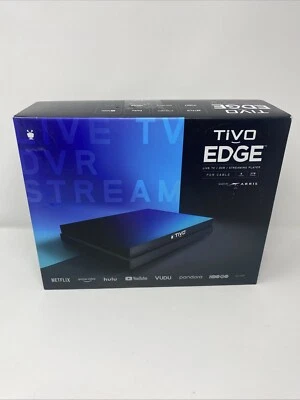 TiVo EDGE For Cable 2TB DVR & Streaming Player Black NO SUBSCRIPTION - Image 1 of 4