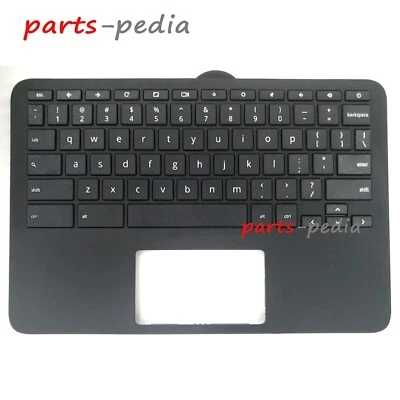NEW M44258-001 For HP Chromebook 11 G9 EE Palmrest Case US Keyboard KB Bezel - Image 1 of 2