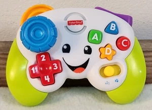 Fisher Price Laugh & Learn Video Game Controller Baby Toy Music, sound, & Lights - Picture 1 of 8