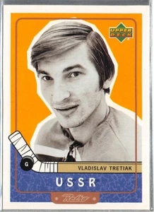 1999-00 UD Retro #102 Vladislav Tretiak RC - Bild 1 von 2