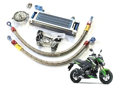 PARA KAWASAKI Z125 PRO 2018-2025 ENFRIADOR DE ACEITE ALUMINIO ALTO RENDIMIENTO CALIDAD Foto 1 de 4