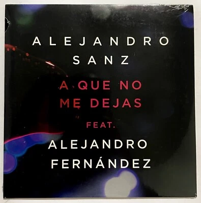 ALEJANDRO SANZ & ALEJANDRO FERNANDEZ CD Promo Single NEW SEALED 2015 MEXICO Foto 1 de 2