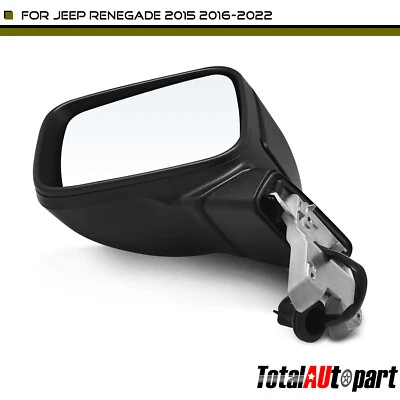 Espejo retrovisor izquierdo con ajuste eléctrico punto ciego térmico plegable manual para Jeep Renegade 15-22 Foto 1 de 4