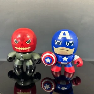 Marvel Avengers Mini Mighty Muggs Captain America & Red Skull 3 Inch Figure - Picture 1 of 16