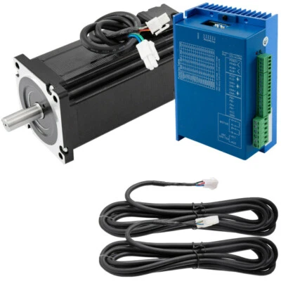 Nema 34 Closed Loop Schrittmotor 12Nm Stepper Motor 6A Servo Motor Driver Kit - Bild 1 von 4