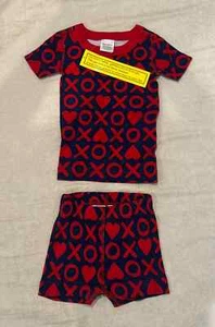 Brand New Hanna Anderson 2 Piece XOXO And Hearts Set For 18-24M - Picture 1 of 2