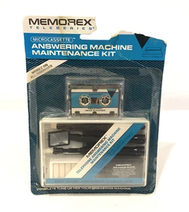 MEMOREX TELEPHONE ANSWERING MACHINE MAINTENANCE KIT W/ MICROCASSETTE BRAND NEW - Picture 1 of 4