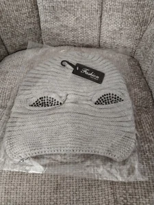 Mütze, Strickmütze, Beanie, Kopfbedeckung für Damen  ---MADE IN ITALY--- - Bild 1 von 2