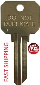 LOTE DE 50 KWIKSET KW1 KW10 DND NO DUPLICAR 5 PINES llaves en blanco - 50 teclas - Imagen 1 de 1