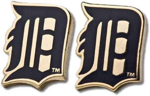 Aminco Detroit Tigers Logo Post Earrings Cover