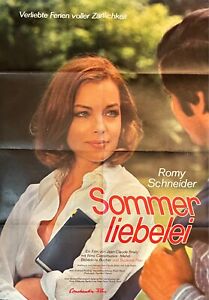 Original Filmplakat - Romy Schneider - Sommerliebelei - Sissi - Poster