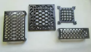 CAST IRON OLD RETRO VINTAGE RUSTIC AIR VENT VENTILATION AIR BRICK GRILLE COVER - Picture 1 of 16