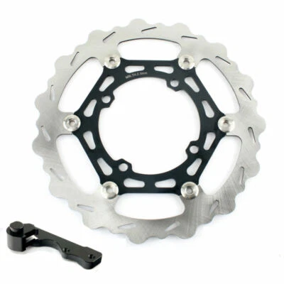 KX250F 2004 2005 For Kawasaki Oversize Front Brake Disc Rotor Bracket KX 125 250 - Image 1 of 4