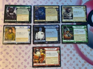 Star Wars Unlimited SWU - Rare Leader Unit (Lot of 7) - JTL 2,4,6,8,12,15,16 - Bild 1 von 2