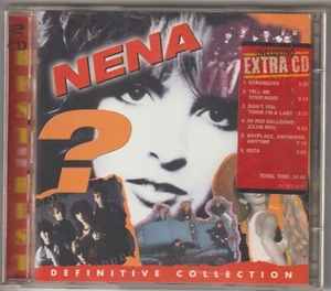 RARE Limited 2CD NENA Kerner+BONUS EP mit THE STRIPES Definitive Collection 1996 - Bild 1 von 4