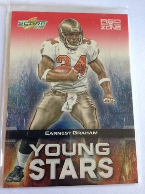 2008 Score Young Stars Red Zone Parallel Earnest Graham Bucs /100 YS1 Low S&H - Image 1 of 2