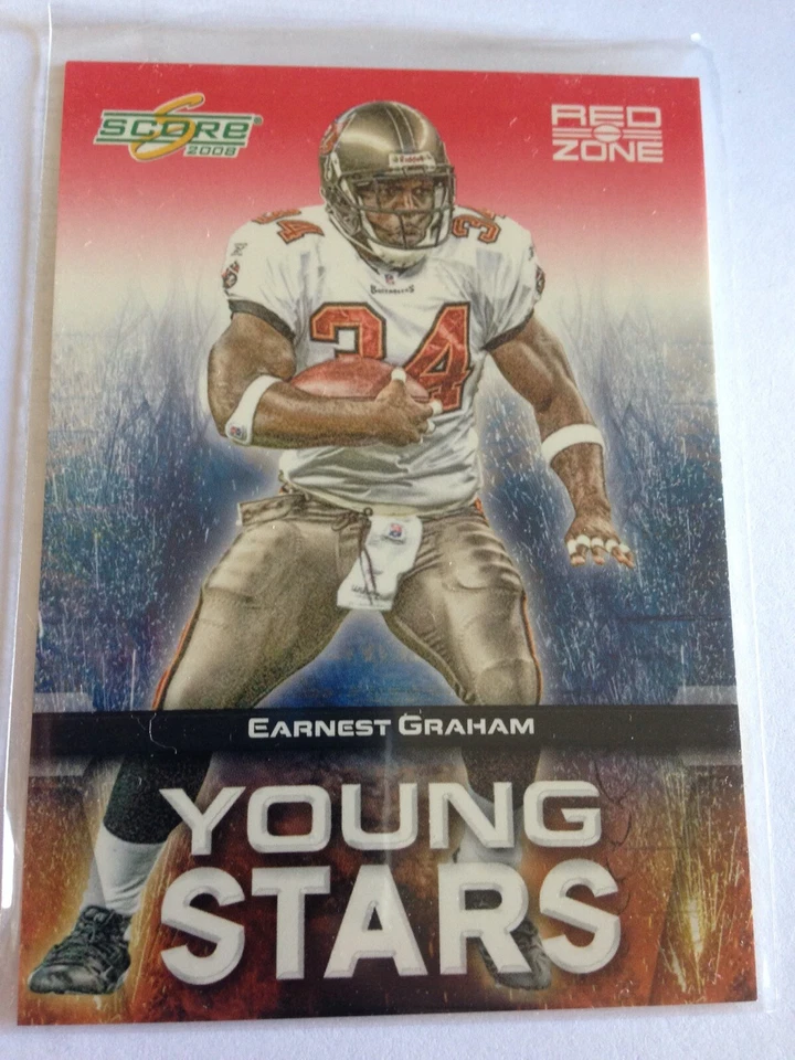 2008 Score Young Stars Red Zone Parallel Earnest Graham Bucs /100 YS1 Low S&H - Image 1 of 2