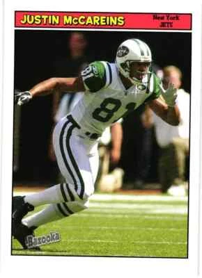 2005 Topps Bazooka Football Justin McCareins #15 - Jets - Image 1 of 2