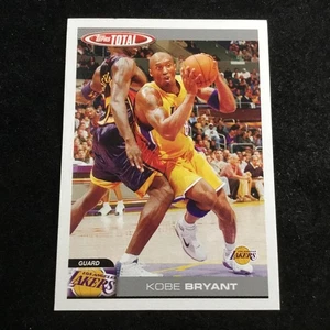 2004-05 Topps Total Team Checklist #TTC13 Kobe Bryant HOF Los Angeles Lakers - Picture 1 of 2