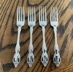 Oneida Community Brahms 4 Stainless Dinner Forks 7 1/4" - Picture 1 of 7