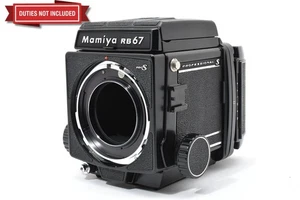 [Mint] Mamiya RB67 Pro S Waist Level Finder 120 Film Back from JAPAN #457 - Picture 1 of 24