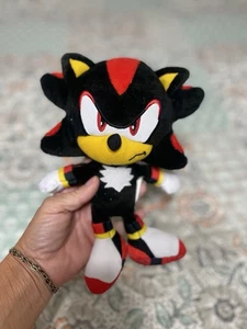 Sega Sonic The Hedgehog 9" Black Shadow Plush 2021 Jakks Pacific - Picture 1 of 9