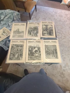 Harper's Weekly 1893 lote de 6 números - Imagen 1 de 13