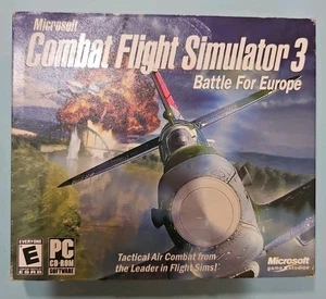 Microsoft Combat Flight Simulator - Battle For Europe PC CD-ROM Video Game - Picture 1 of 1