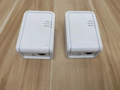 (LOT OF 2)SerComm 200Mbps Powerline Y-Cable Adapter - Model IP532CG - 12V 660mA - Image 1 of 4