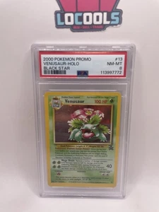 Pokémon Black Star 2000 promoción Venusaur 13 Holo PSA 8 casi como nuevo-como nuevo - Imagen 1 de 2