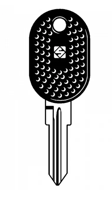 Classic Car key - FIAT (Silca GT15RP) - Uncut Key Blank - Image 1 of 1