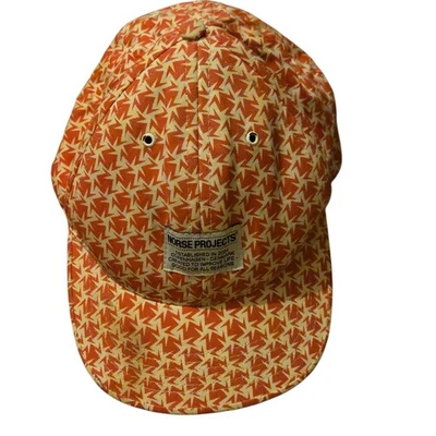 Norse Projects Cap Geometeic Hat Copenhagen Denmark Adjustable Sustainable - Image 1 of 4