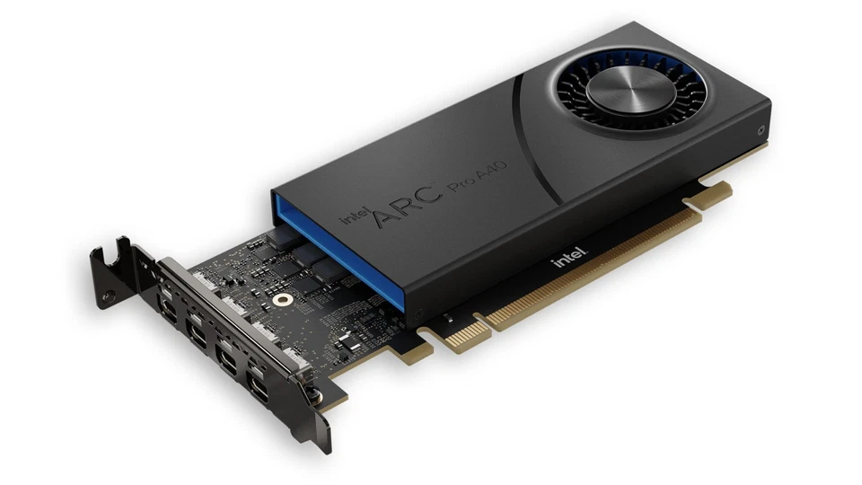 23P6PA00BA10P Intel Arc Pro A40 6GB GDDR6 Graphics Card