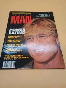 Healthy Man Magazine Premiere Issue August 1990 Robert Redford Cover - Bild 1 von 11