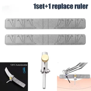 Localizador de posicionamiento quirúrgico dental guía de localización de implantes medidor de regla de ángulo - Imagen 1 de 10