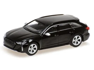 AUDI RS 6 AVANT - 2019 - BLACK METALLIC	870010014 Minichamps 1:87 New! - Bild 1 von 1