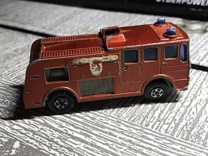 Vintage 1969 Matchbox Lesney Merryweather Fire Engine Series No.35 SuperFast - Picture 1 of 8