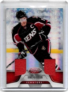 CAMISETAS USADAS DANIEL ALFREDSSON 2011 PANINI CERTIFICADAS ESPEJO ROJO DOBLE JUEGO #/150 - Imagen 1 de 1